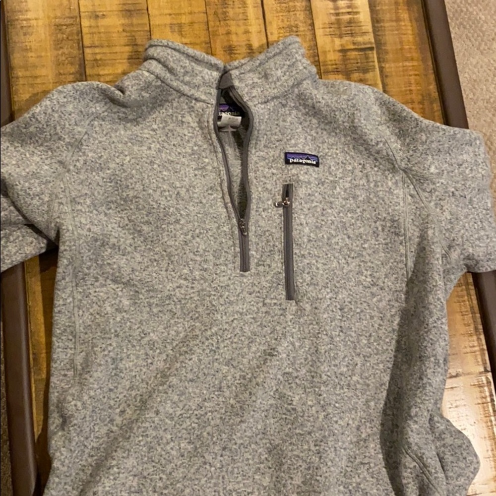 Patagonia better sweater 1/4 zip Gray
